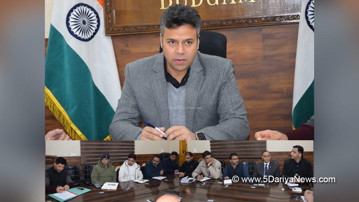 Dr Bilal Mohi Ud Din Bhat, Budgam, Deputy Commissioner Budgam, DC Budgam, Kashmir, Jammu And Kashmir, Jammu, District Administration Budgam, Armed Forces Flag Day