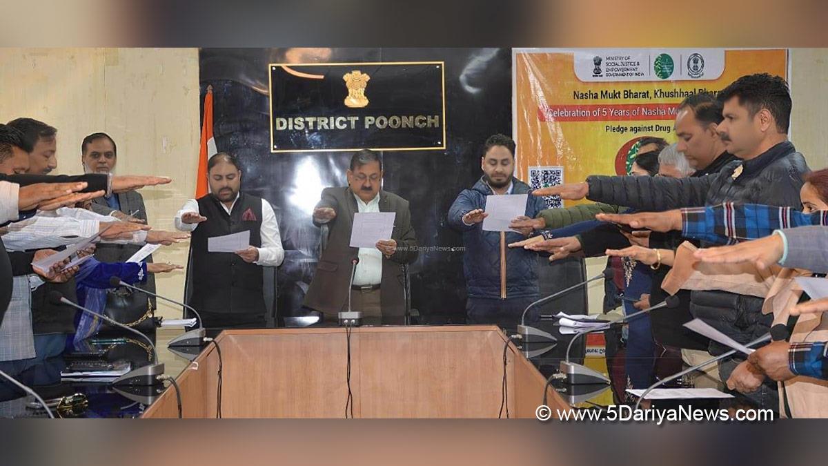 Ashok Kumar Sharma, Poonch, Deputy Commissioner Poonch, Kashmir, Jammu And Kashmir, Jammu, District Administration Poonch, Nasha Mukt Bharat Abhiyan, NMBA