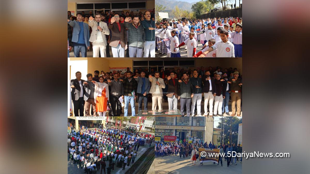 Mohammad Alyas Khan, Ramban, Deputy Commissioner Ramban, Kashmir, Jammu And Kashmir, Jammu, District Administration Ramban, Nasha Mukt Bharat Abhiyan, NMBA