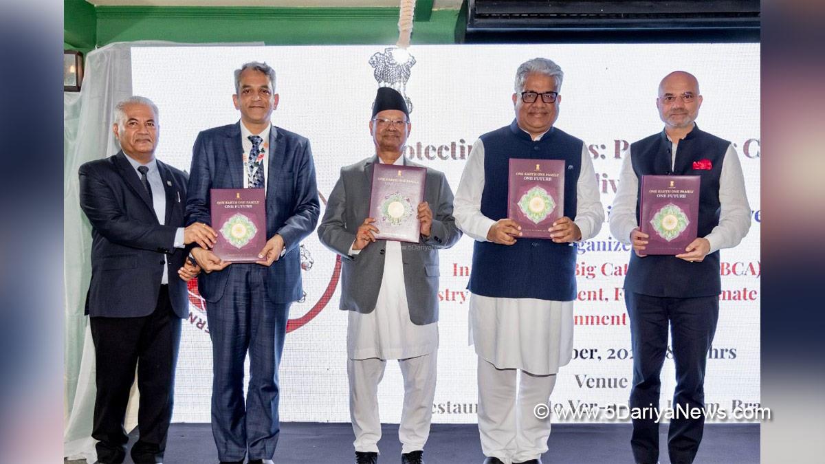 Bhupender Yadav, Bhupendra Yadav, BJP, Bharatiya Janata Party, Union Minister for Environment Forest and Climate Change, International Big Cat Alliance, IBCA, UNFCCC CoP30