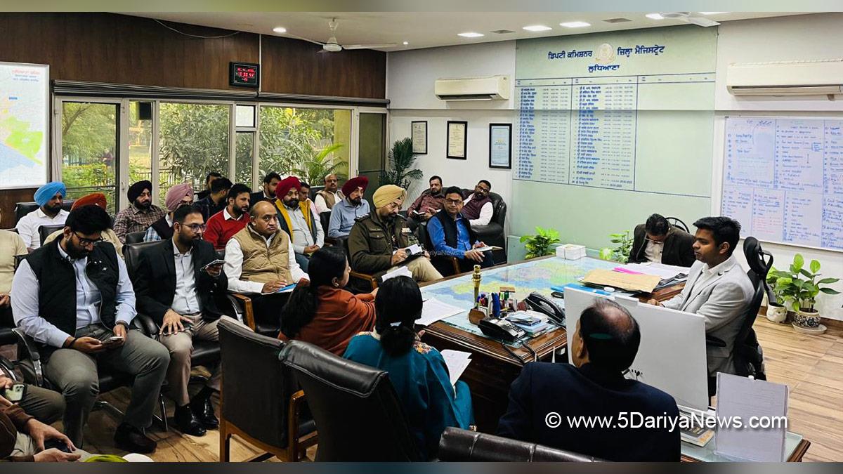 Himanshu Jain, DC Ludhiana, Ludhiana, Deputy Commissioner Ludhiana