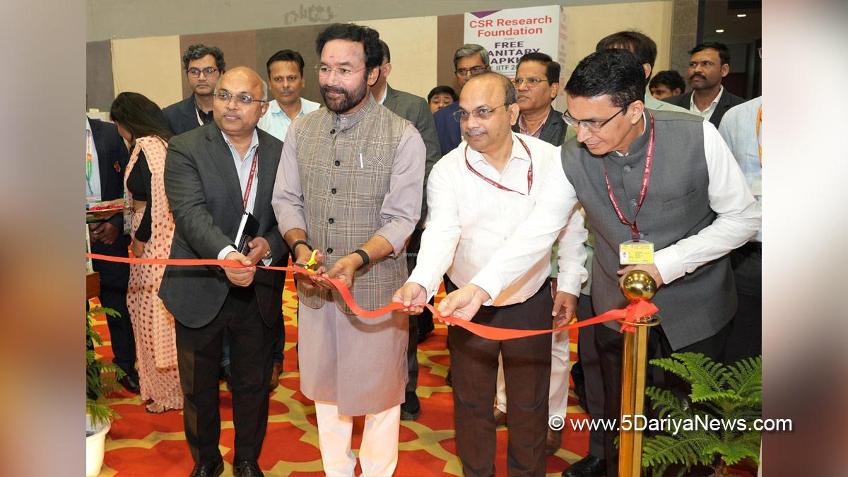 Gangapuram Kishan Reddy, G Kishan Reddy, BJP, Bharatiya Janata Party, Coal India Limited, CIL, Coal India Pavilion, India International Trade Fair 2025, IITF 2025