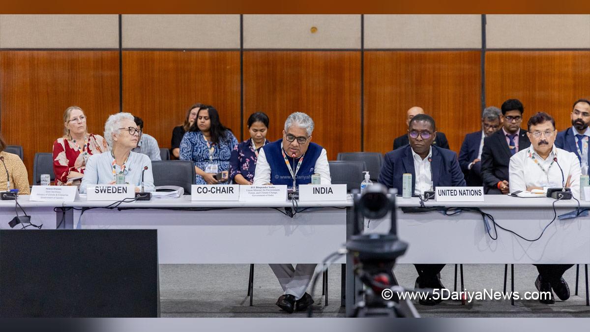 Bhupender Yadav, Bhupendra Yadav, BJP, Bharatiya Janata Party, Union Minister for Environment Forest and Climate Change, LeadIT Industry Leaders Roundtable