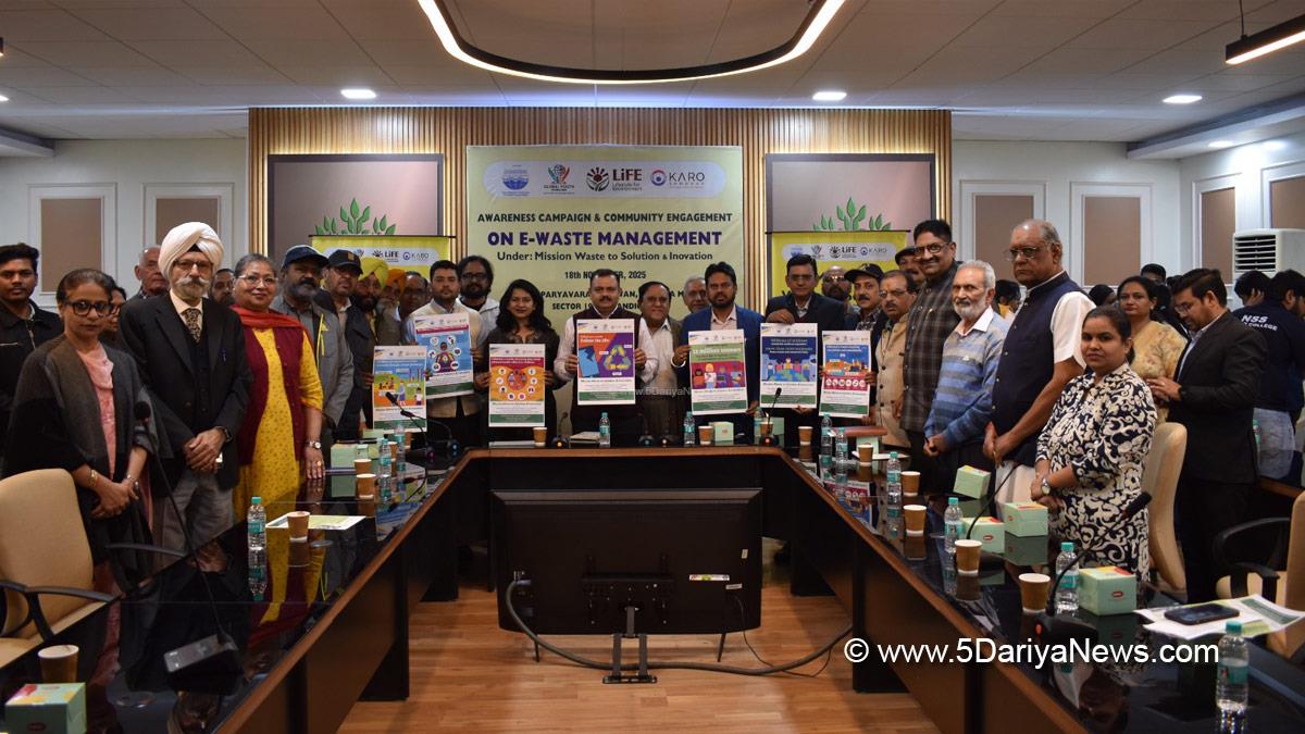 Saurabh Kumar, Member Secretary, Chandigarh Pollution Control Committee, CPCC, Chandigarh 