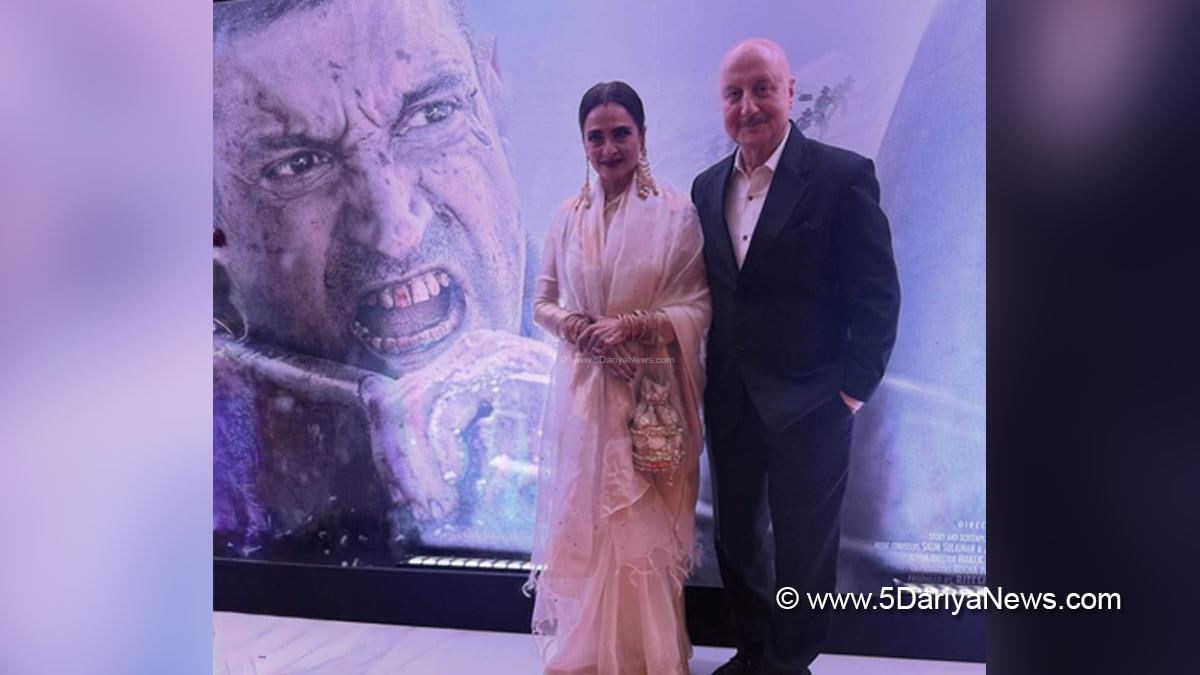 Anupam Kher, Bollywood, Entertainment, Mumbai, Actor, Cinema, Hindi Films, Movie, Mumbai News, Rekha