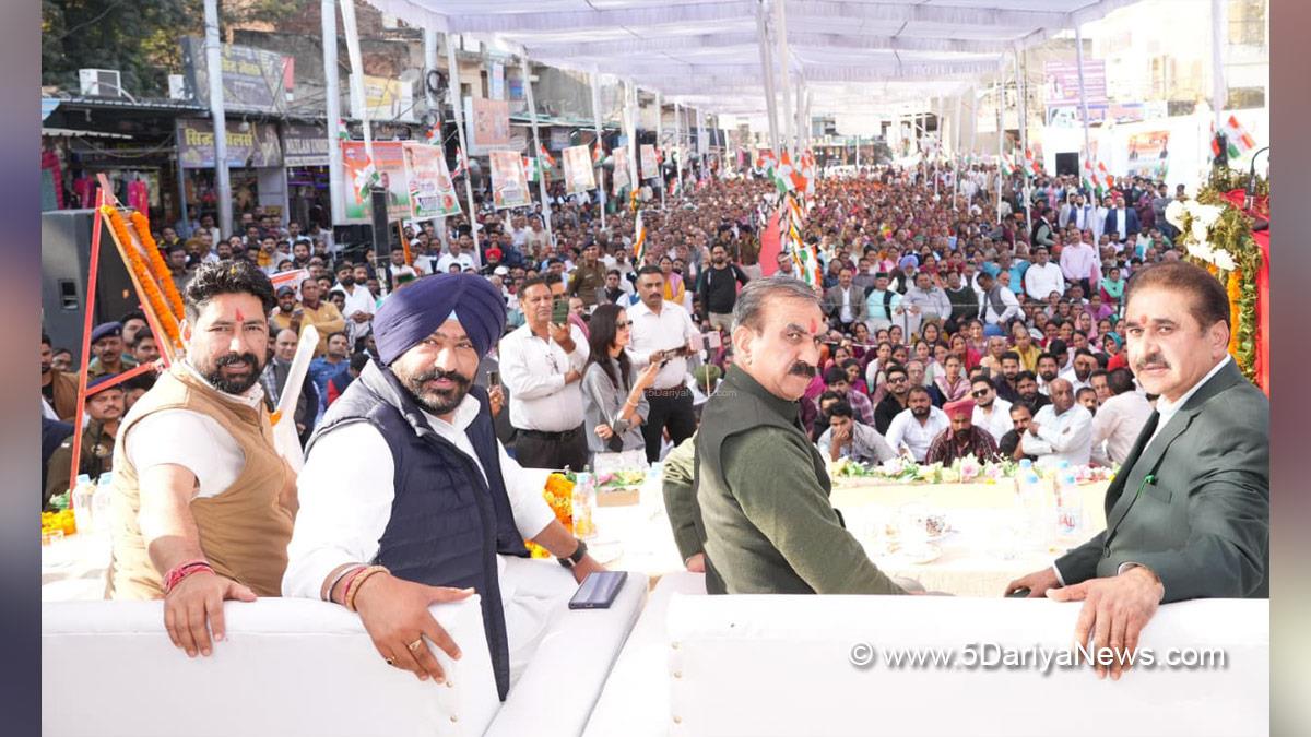 Sukhvinder Singh Sukhu, Thakur Sukhvinder Singh Sukhu, Himachal Pradesh, Himachal, Congress, Indian National Congress, Himachal Congress, Shimla, Chief Minister of Himachal Pradesh