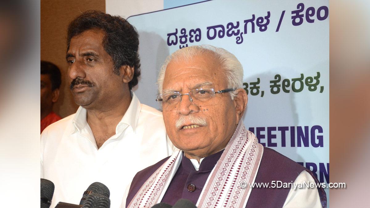 Manohar Lal Khattar, Union Minister of Power and Minister of Housing and Urban Affairs, Ministry of Power and Minister of Housing and Urban Affairs, BJP, Bharatiya Janata Party