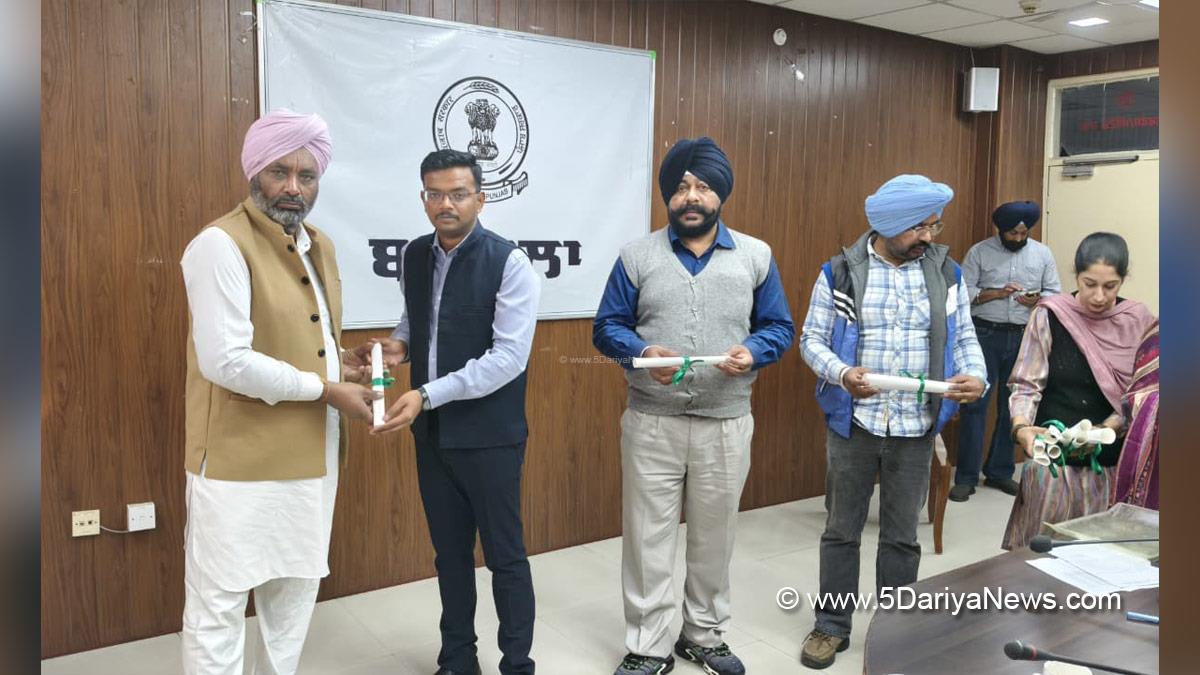 T Benith, DC Barnala, Deputy Commissioner Barnala, Barnala