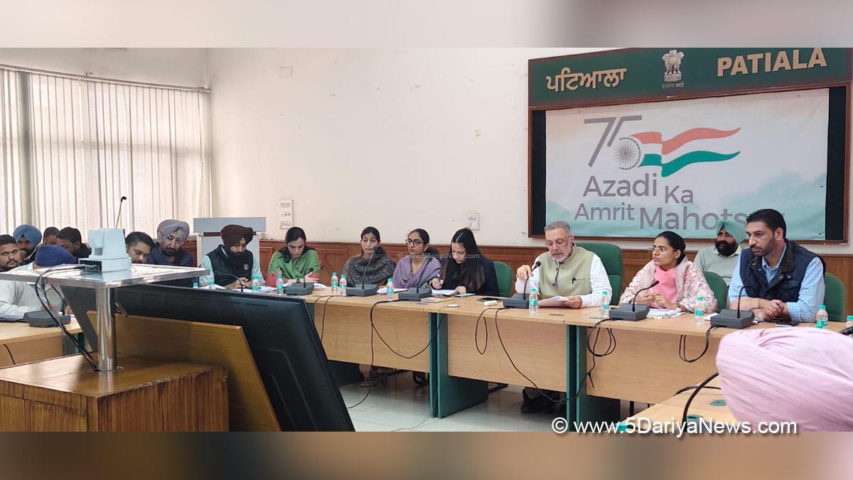 Dr Balbir Singh, AAP, Aam Aadmi Party, Aam Aadmi Party Punjab, AAP Punjab, Government of Punjab, Punjab Government, Preeti Yadav, Dr Preeti Yadav, DC Patiala, Deputy Commissioner Patiala, Patiala