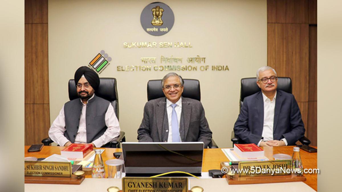 Gyanesh Kumar, Election Commission of India, ECI, Election Commissioner of India, Dr Sukhbir Singh Sandhu, Dr Vivek Joshi
