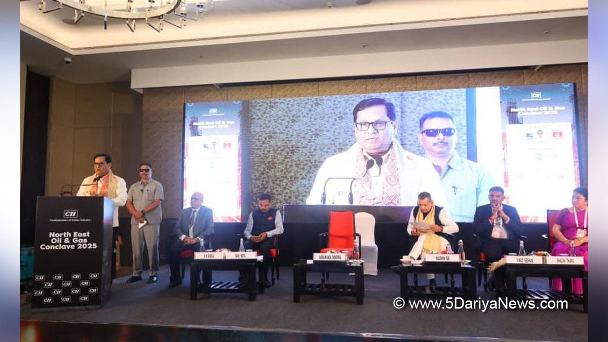 Sarbananda Sonowal, BJP, Bharatiya Janata Party, Union Minister of Ports Shipping and Waterways, Ministry of Ports Shipping and Waterways, North East Oil and Gas Conclave 2025