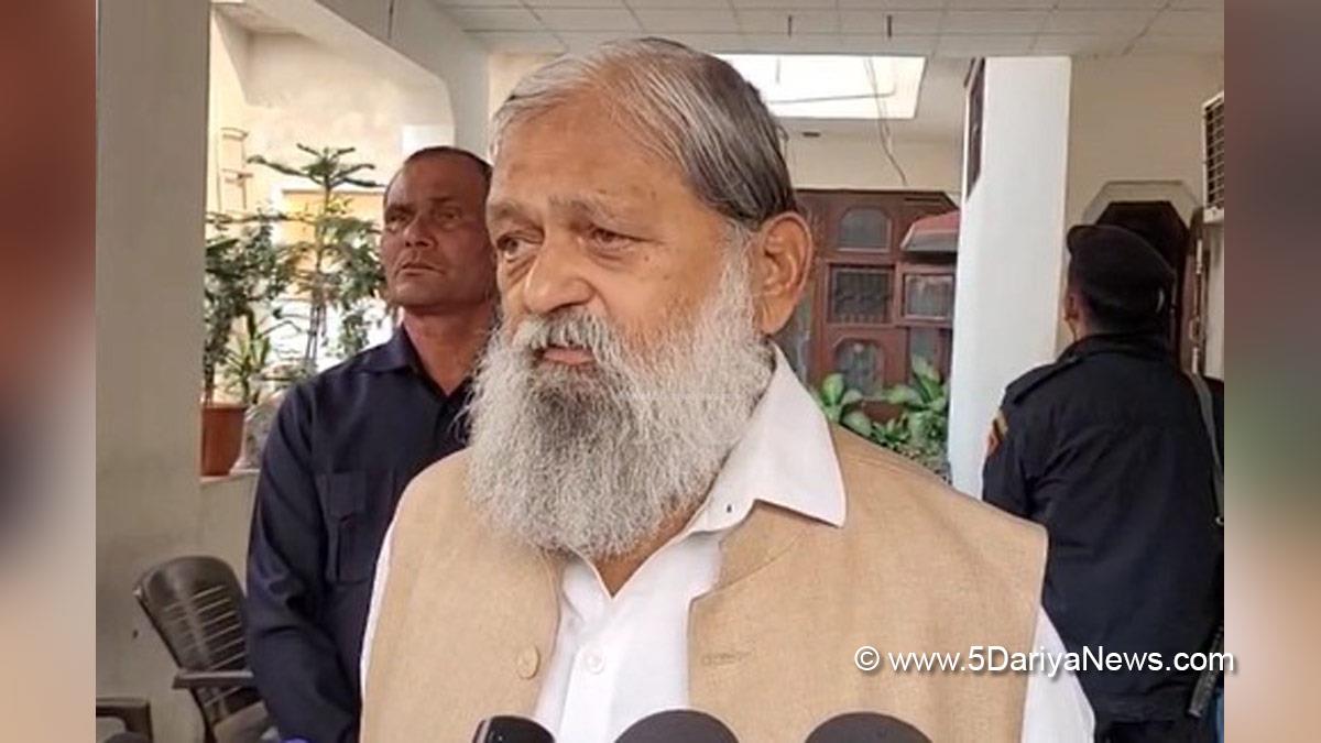 Anil Vij, Haryana, Ambala, Bharatiya Janata Party, BJP, BJP Haryana