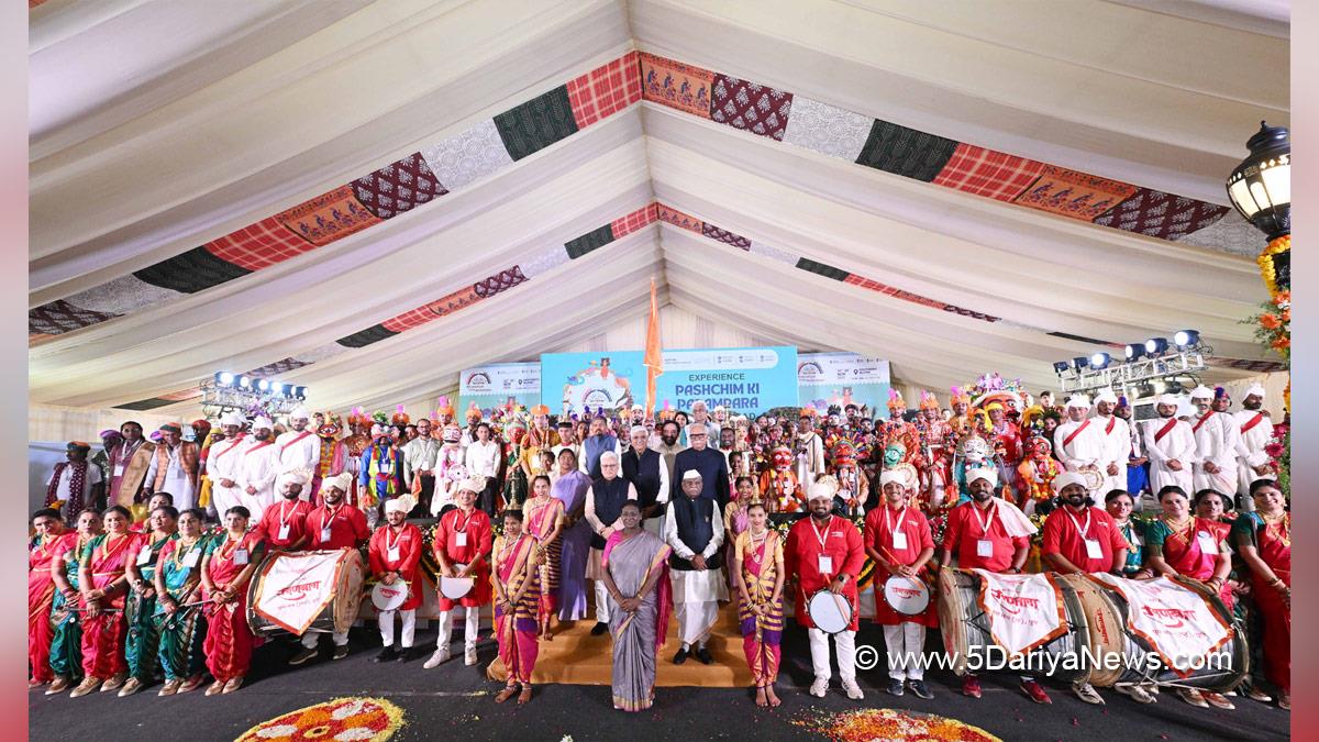 Droupadi Murmu, President of India, President, Indian President, Rashtrapati, Haribhau Bagde, Pusapati Ashok Gajapathi Raju, Gajendra Singh Shekhawat, Gangapuram Kishan Reddy, G Kishan Reddy, Bharatiya Kala Mahotsav