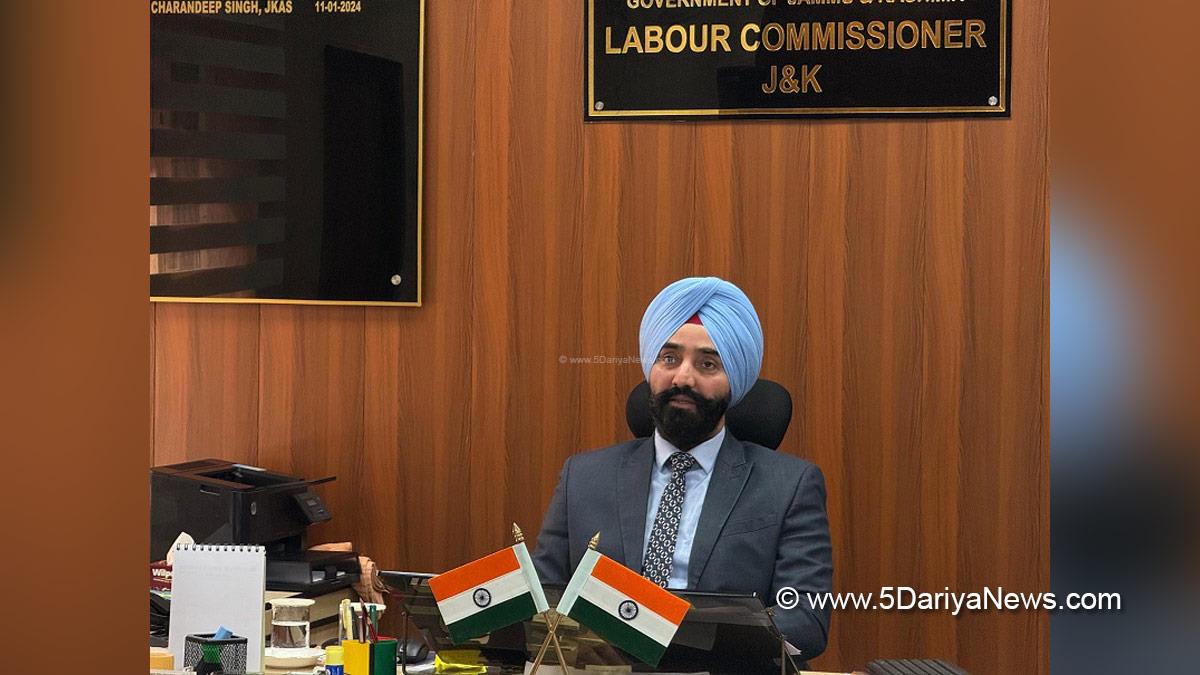 Charandeep Singh, Labour Commissioner JK, Kashmir, Jammu And Kashmir, Jammu