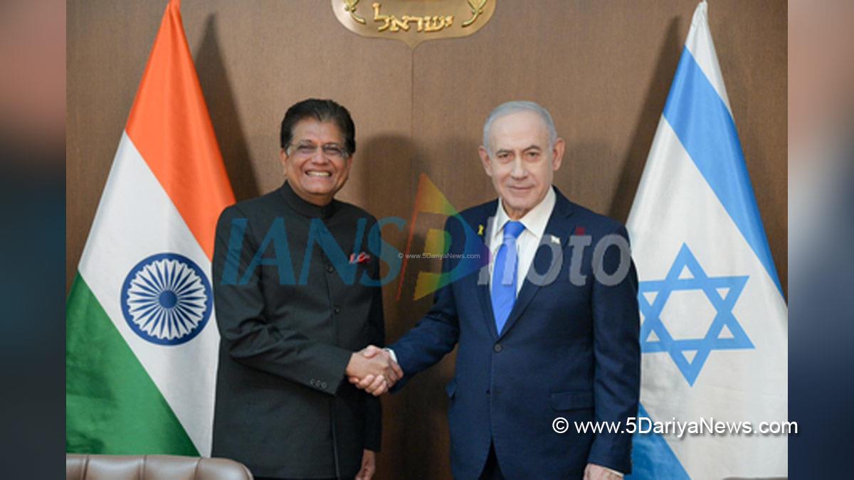 Piyush Goyal, Commerce and Industry Minister, BJP, Bharatiya Janata Party, Benjamin Netanyahu