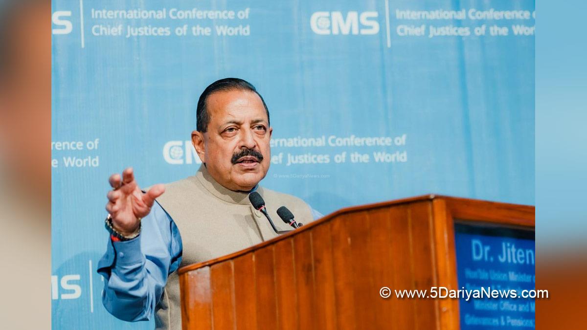 Dr Jitendra Singh, Bharatiya Janata Party, BJP, Union Minister of Earth Sciences