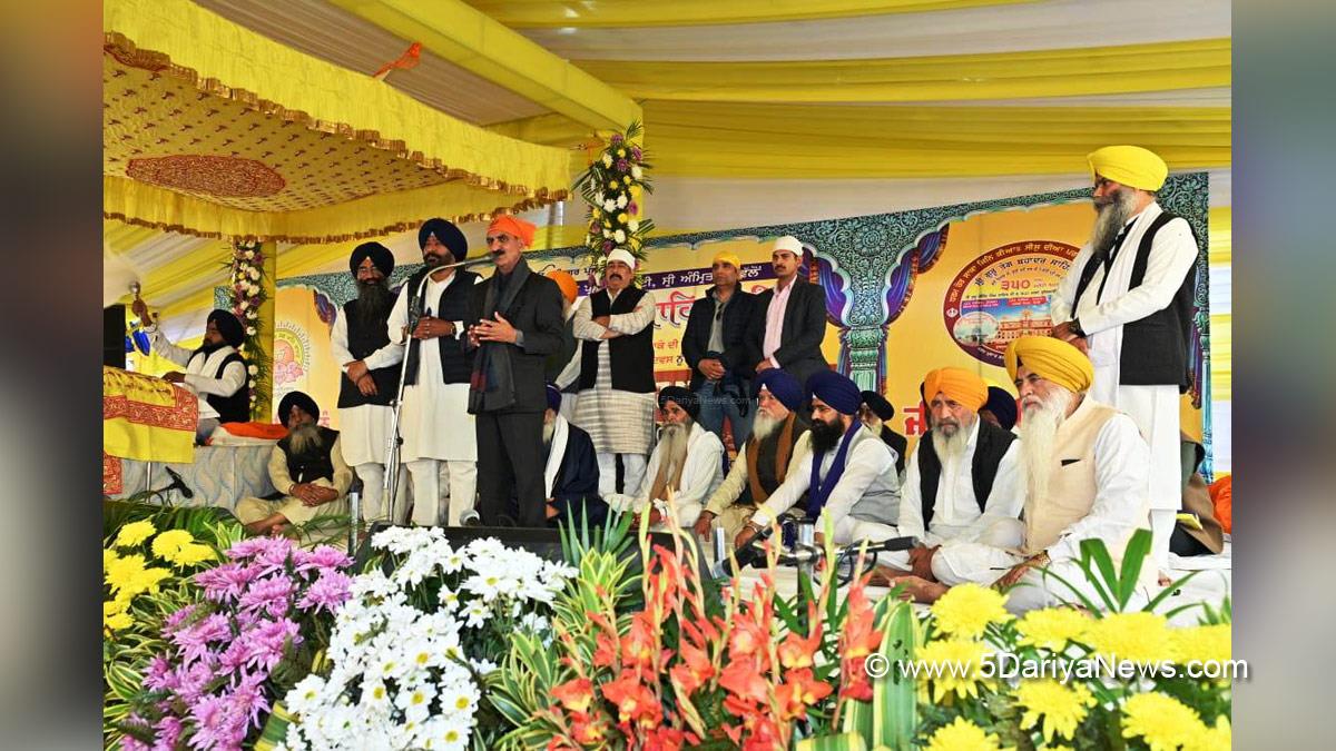 Sukhvinder Singh Sukhu, Thakur Sukhvinder Singh Sukhu, Himachal Pradesh, Himachal, Congress, Indian National Congress, Himachal Congress, Shimla, Chief Minister of Himachal Pradesh, Sri Anandpur Sahib, Religious