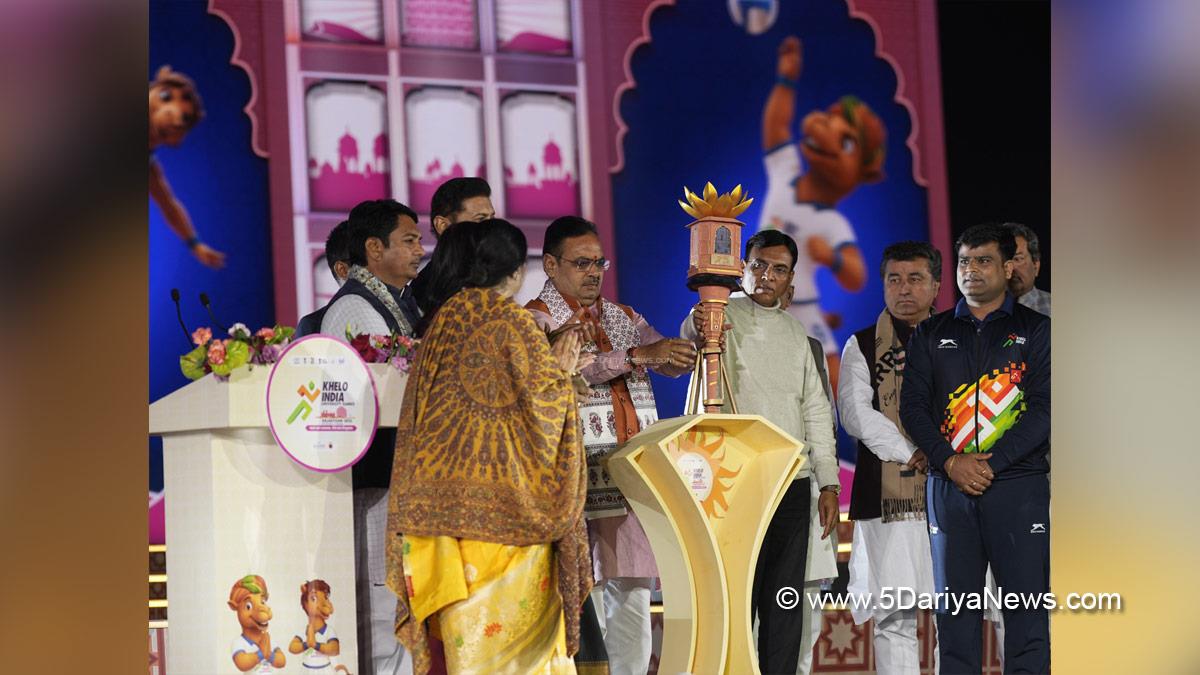 Bhajan Lal Sharma, BhajanLal Sharma, BJP, Rajasthan, Bharatiya Janata Party, Chief Minister Of Rajasthan, Jaipur, Mansukh Mandaviya, Dr Mansukh Mandaviya, Rajyavardhan Singh Rathore