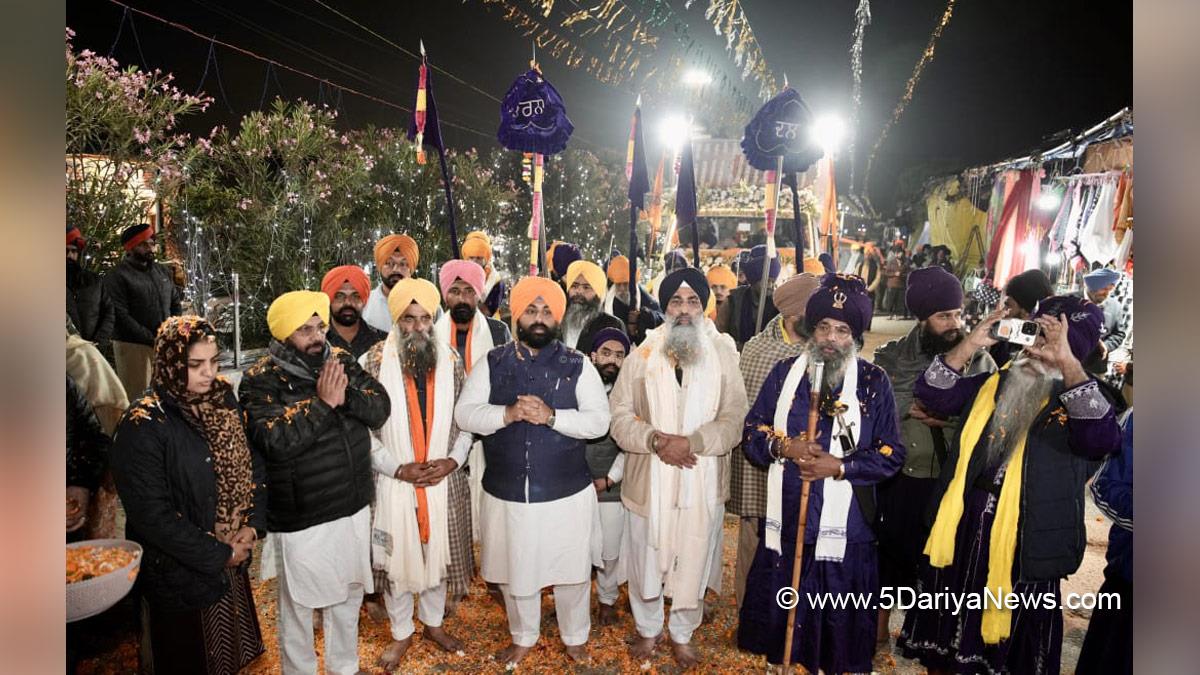 Harjot Singh Bains, AAP, Aam Aadmi Party, Aam Aadmi Party Punjab, AAP Punjab, Government of Punjab, Punjab Government, Harbhajan Singh ETO, Sri Anandpur Sahib, Religious