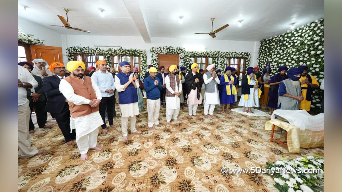 Bhagwant Mann, Bhagwant Singh Mann, AAP, Aam Aadmi Party, Aam Aadmi Party Punjab, AAP Punjab, Government of Punjab, Punjab Government, Punjab, Chief Minister Of Punjab, Arvind Kejriwal, Sri Anandpur Sahib, Religious