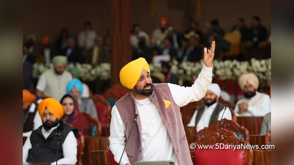 Bhagwant Mann, Bhagwant Singh Mann, AAP, Aam Aadmi Party, Aam Aadmi Party Punjab, AAP Punjab, Government of Punjab, Punjab Government, Punjab, Chief Minister Of Punjab, Sri Anandpur Sahib, Punjab Vidhan Sabha