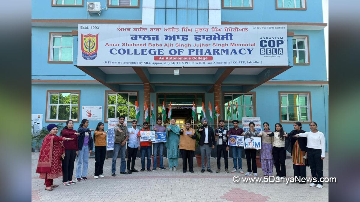 Bela Pharmacy College, Amar Shaheed Baba Ajit Singh Jujhar Singh Memorial College of Pharmacy, Bela,College of Pharmacy BELA