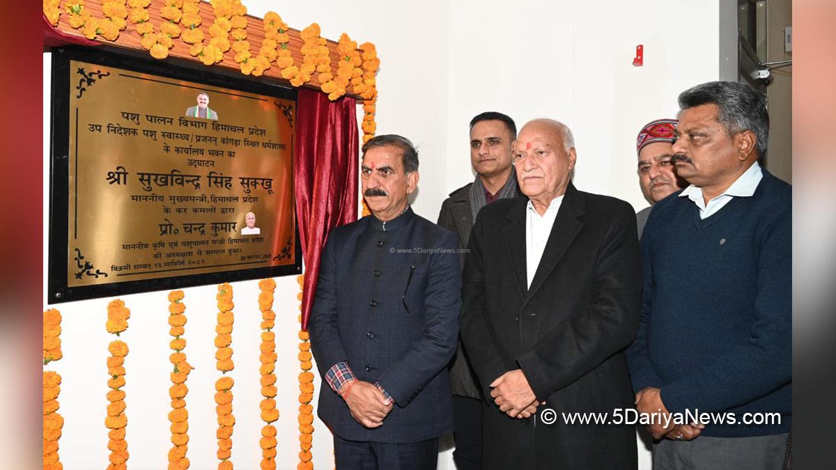 Sukhvinder Singh Sukhu, Thakur Sukhvinder Singh Sukhu, Himachal Pradesh, Himachal, Congress, Indian National Congress, Himachal Congress, Shimla, Chief Minister of Himachal Pradesh, Chander Kumar
