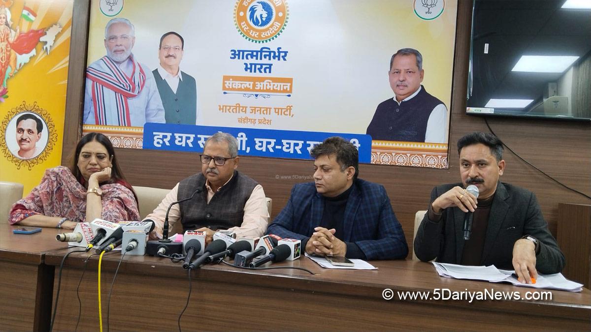 Jatinder Pal Malhotra, Jitender Pal Malhotra, BJP Chandigarh, Bharatiya Janata Party, BJP
