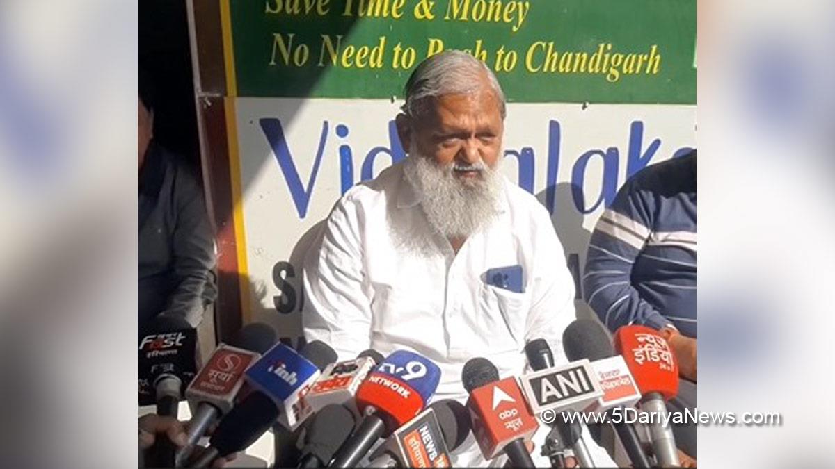 Anil Vij, Haryana, Ambala, Bharatiya Janata Party, BJP, BJP Haryana