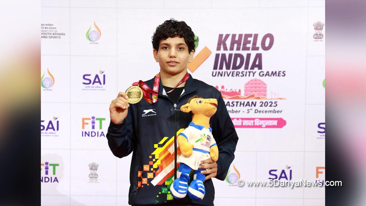 Sports News, Wrestling, Wrestler, Khelo India University Games 2025, KIUG 2025