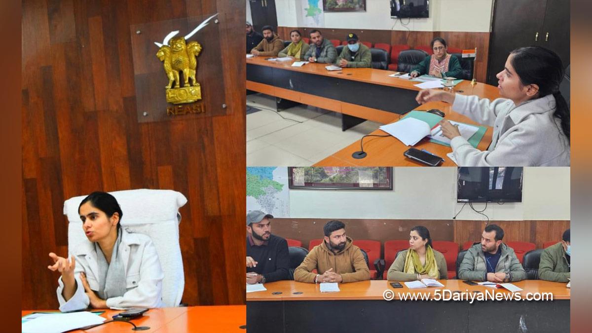Nidhi Malik, Reasi, Deputy Commissioner Reasi, Kashmir, Jammu And Kashmir, Jammu, District Administration Reasi, Jammu and Kashmir Rural Livelihoods Mission, JKRLM