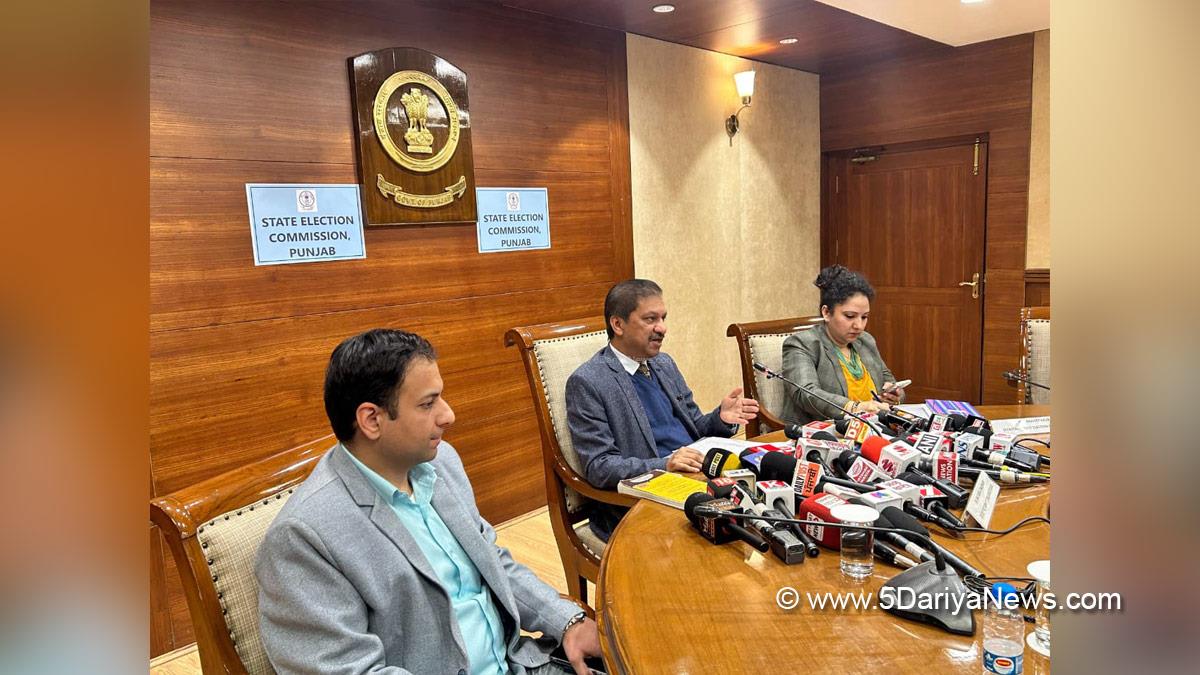 Raj Kamal Chaudhuri, State Election Commissioner, State Election Commissioner Punjab, Chandigarh 