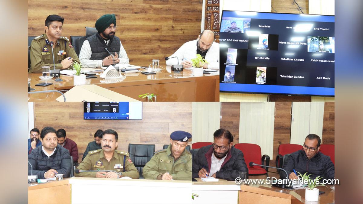 Harvinder Singh, Doda, Deputy Commissioner Doda, Kashmir, Jammu And Kashmir, Jammu, District Administration Doda, Sandeep Kumar Mehta