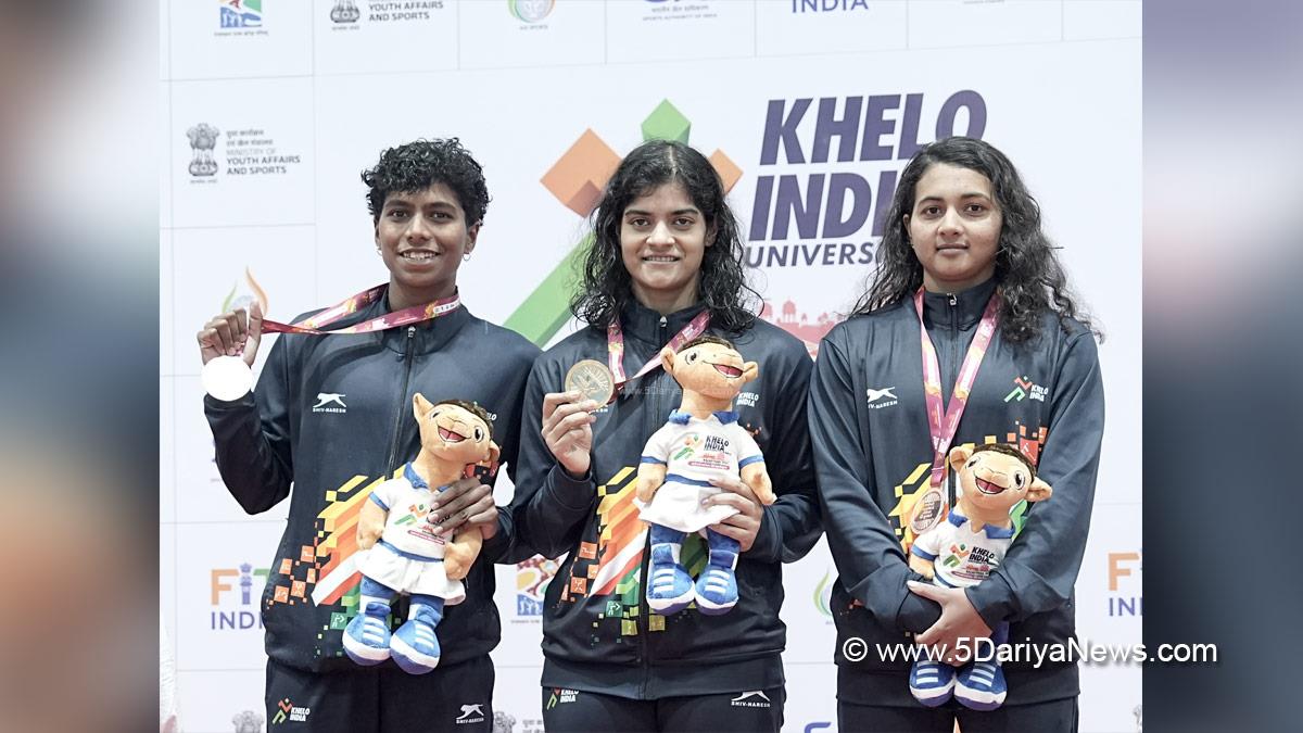Sports News, Swimming, Swimmer, Pratyasa Ray, Khelo India University Games Rajasthan 2025