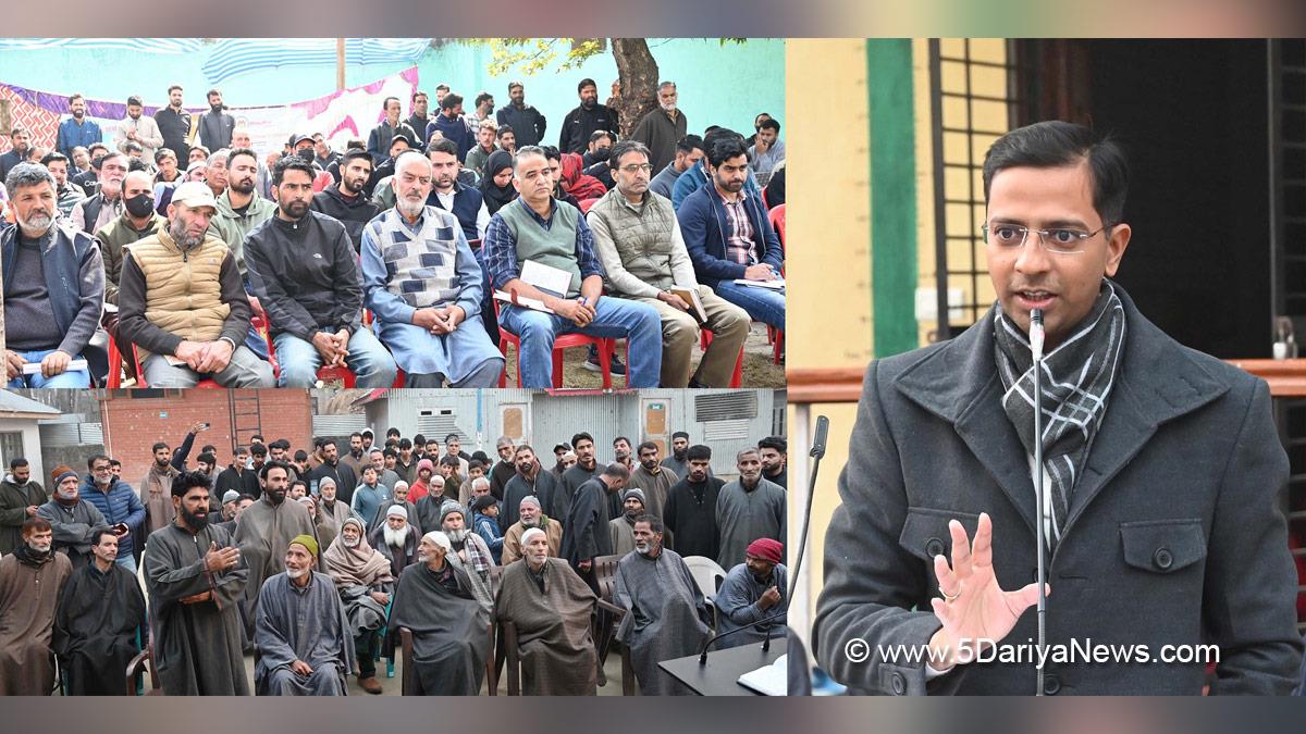 Shishir Gupta, Shopian, DC Shopian, Deputy Commissioner Shopian, Kashmir, Jammu And Kashmir, Jammu, District Administration Shopian, Block Diwas, Jan Abhiyan Camp, Jan Abhiyan, Jan Sunvayi, Jan Abhiyan, Jan Adhikar, Awami Muhim, Jan Abhiyan Program, Mega Block Diwas, Weekly Block Diwas