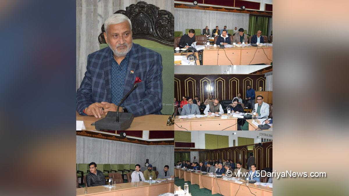 Sham Lal Sharma, Bharatiya Janata Party, BJP, BJP JK, Jammu, Kashmir, Jammu And Kashmir
