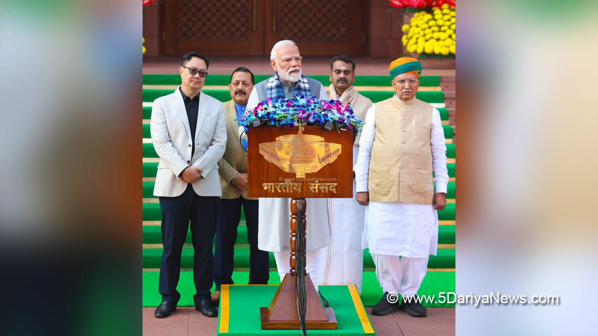 Narendra Modi, Modi, BJP, Bharatiya Janata Party, Prime Minister of India, Prime Minister, Narendra Damodardas Modi, Arjun Ram Meghwal, Dr Jitendra Singh, HD Kumaraswamy, Kiren Rijiju, Winter Session of 2025