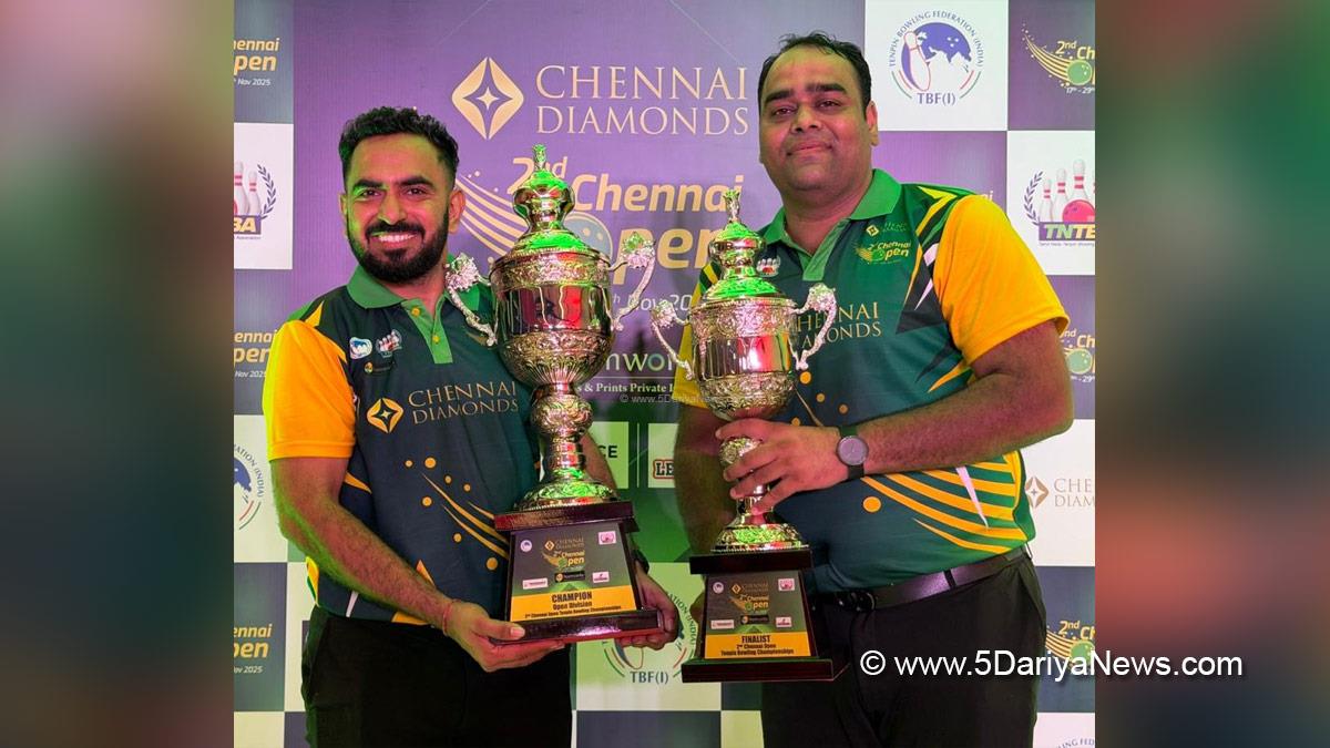 Sports News, Bowling, Chennai Open Tenpin Bowling Championships, 2nd Chennai Open Tenpin Bowling Championships, Mahipal Singh