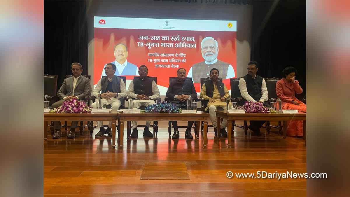Jagat Prakash Nadda, JP Nadda, BJP, Bharatiya Janata Party, Pankaj Chaudhury, B L Verma, Jitin Prasada, Kirti Vardhan Singh, TB Mukt Bharat Abhiyaan