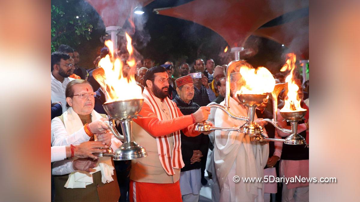 Nayab Singh Saini, Haryana, Bharatiya Janata Party, BJP, Haryana Chief Minister, Chief Minister of Haryana, BJP Haryana, Dr Arvind Kumar Sharma, Subhash Sudha, International Gita Mahotsav 2025, Kurukshetra, Kurukshetra Development Board, International Gita Mahotsav, Gita Mahotsav 2025, Gita Mahotsav, Brahma Sarovar