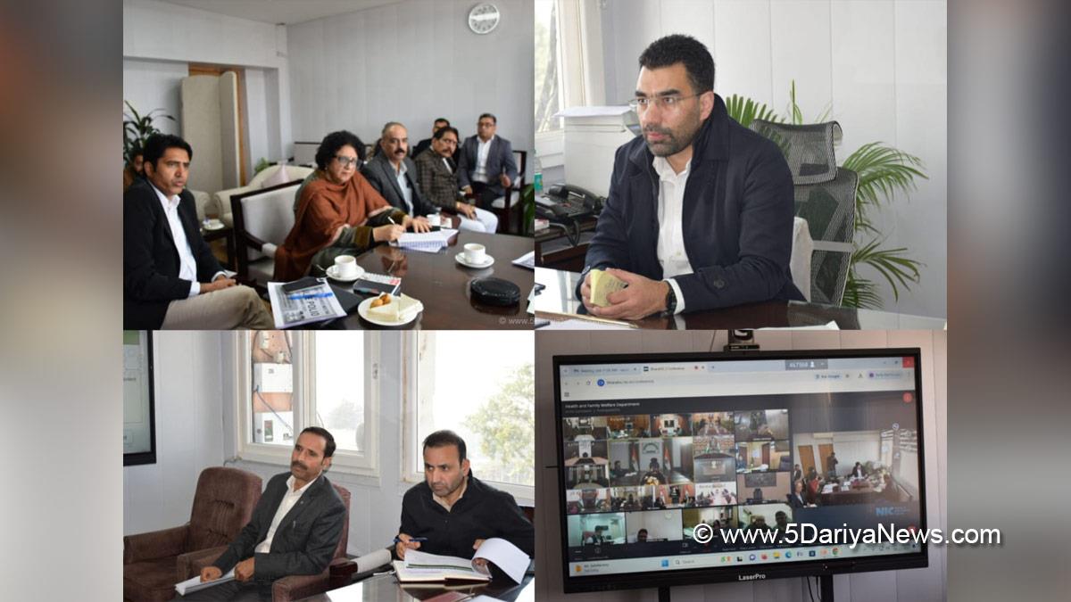 Dr Syed Abid Rasheed, Dr Syed Abid Rasheed Shah, Secretary Health and Medical Education, Srinagar, Kashmir, Jammu And Kashmir, Jammu, National Immunization Day 2025