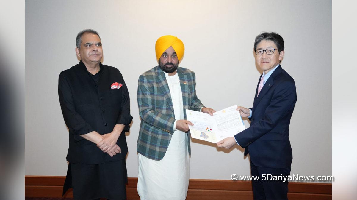 Bhagwant Mann, Bhagwant Singh Mann, AAP, Aam Aadmi Party, Aam Aadmi Party Punjab, AAP Punjab, Government of Punjab, Punjab Government, Punjab, Chief Minister Of Punjab, Sanjeev Arora, Japan
