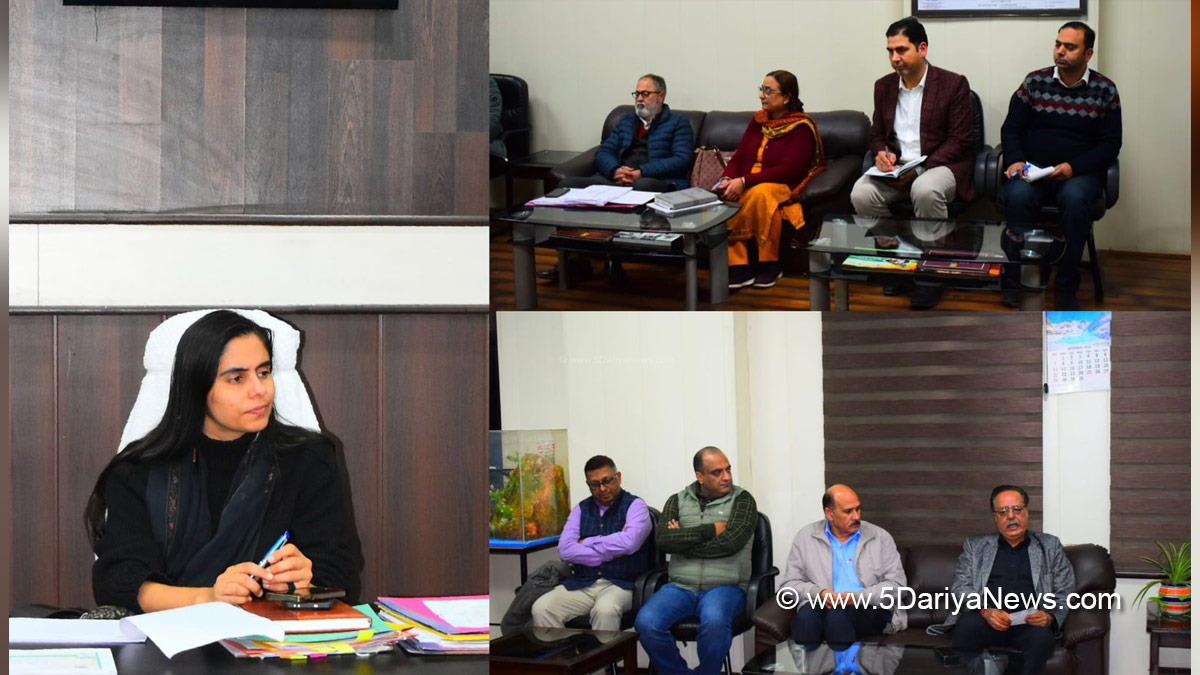 Nidhi Malik, Reasi, Deputy Commissioner Reasi, Kashmir, Jammu And Kashmir, Jammu, District Administration Reasi, National Health Mission, NHM