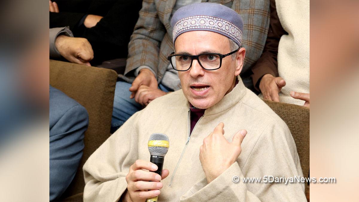 Omar Abdullah, Chief Minister of JK, Jammu and Kashmir National Conference, National Conference, Srinagar, Kashmir, Jammu And Kashmir, Jammu