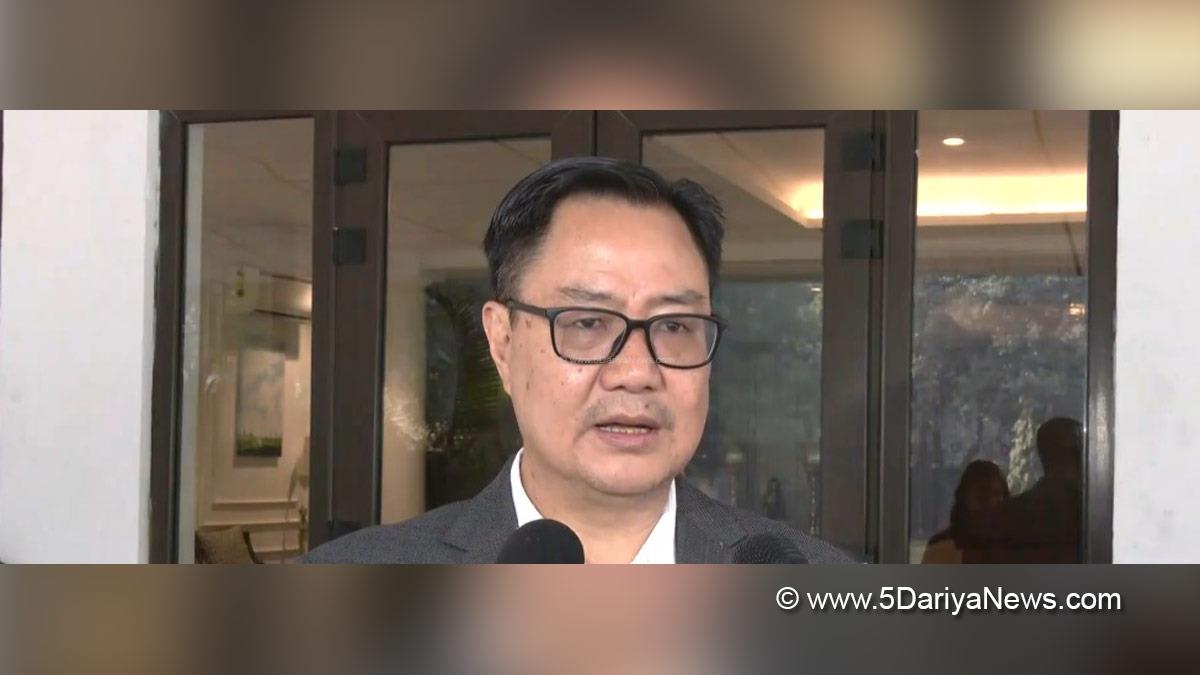 Kiren Rijiju, BJP, Bharatiya Janata Party, Union Minister of Parliamentary Affairs and Minority Affairs