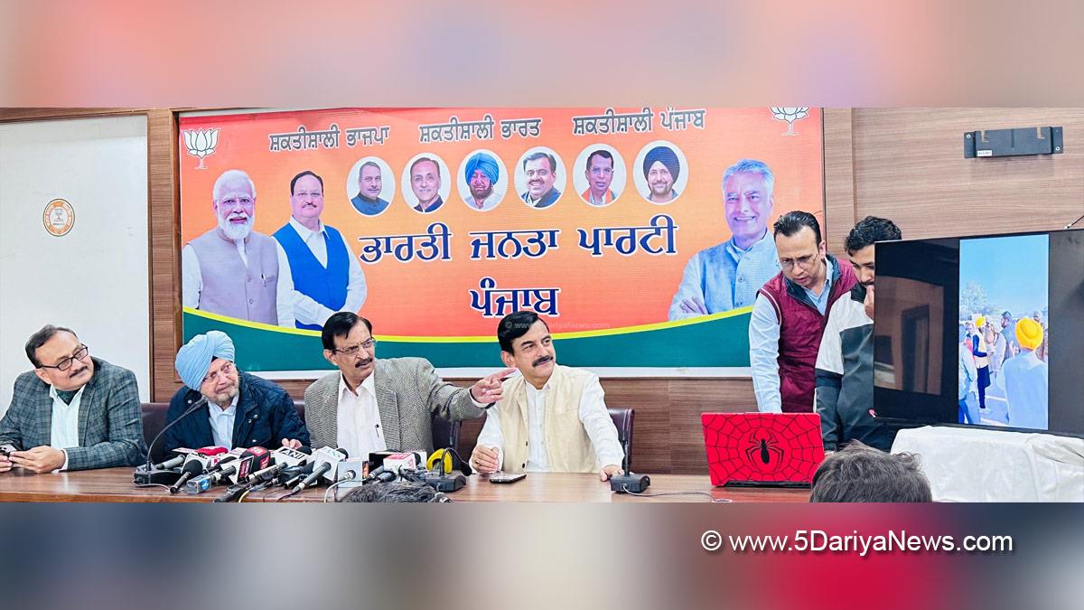 Vineet Joshi, Bharatiya Janata Party, BJP, BJP Punjab, Anil Sareen, SS Channi, NK Verma