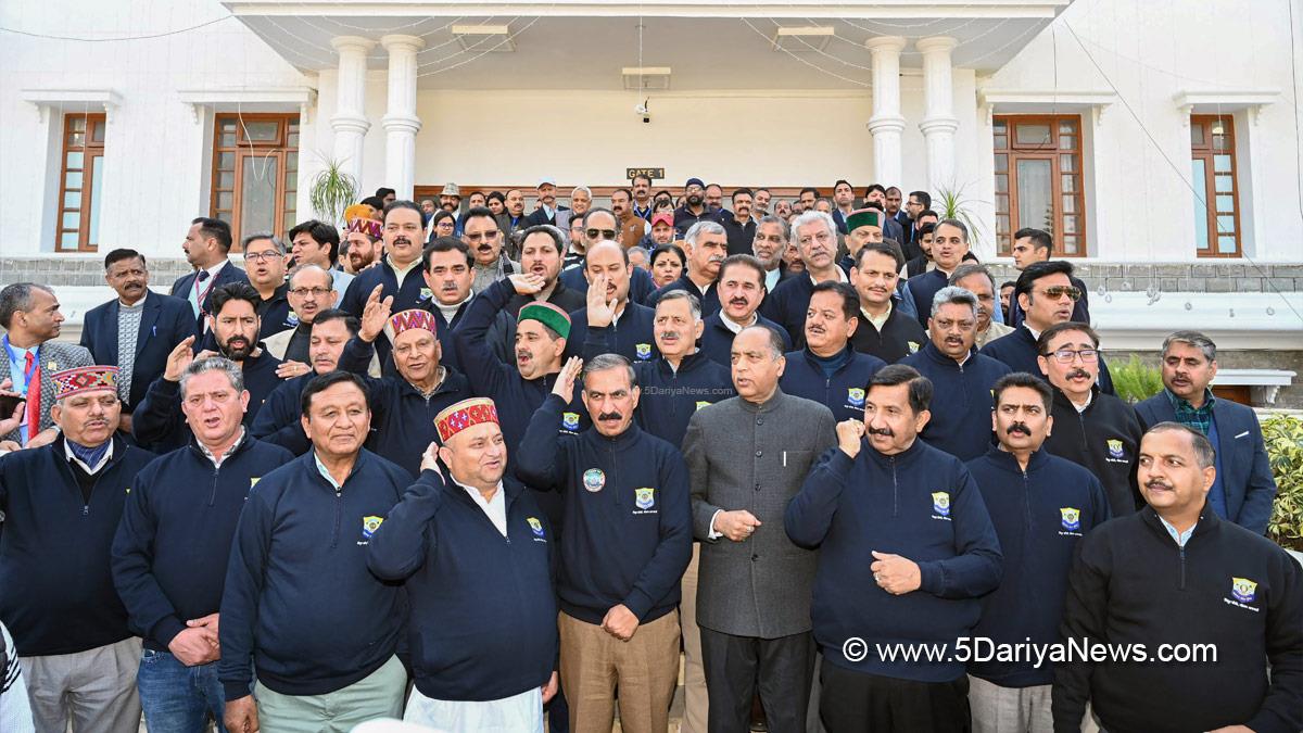 Sukhvinder Singh Sukhu, Thakur Sukhvinder Singh Sukhu, Himachal Pradesh, Himachal, Congress, Indian National Congress, Himachal Congress, Shimla, Chief Minister of Himachal Pradesh, Mukesh Agnihotri, Jai Ram Thakur, Bharatiya Janata Party, BJP, BJP Himachal, BJP Himachal Pradesh, 