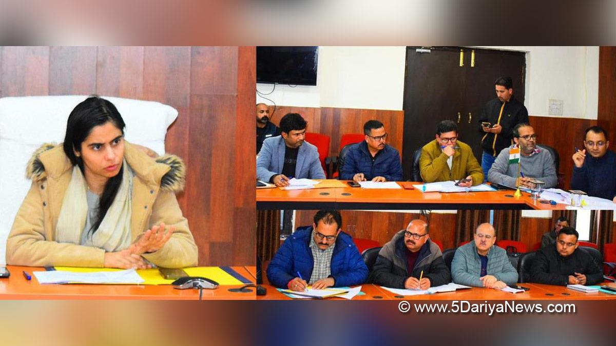 Nidhi Malik, Reasi, Deputy Commissioner Reasi, Kashmir, Jammu And Kashmir, Jammu, District Administration Reasi, District Rent Assessment Committee, DRAC