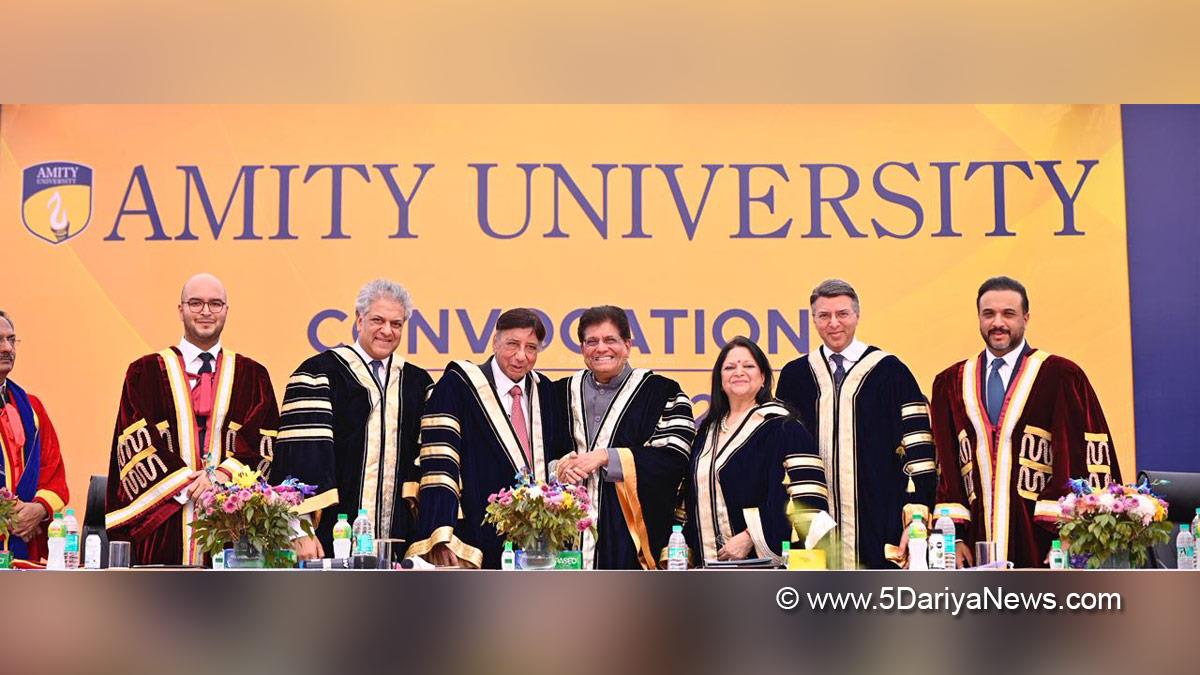 Piyush Goyal, Commerce and Industry Minister, BJP, Bharatiya Janata Party, Amity University