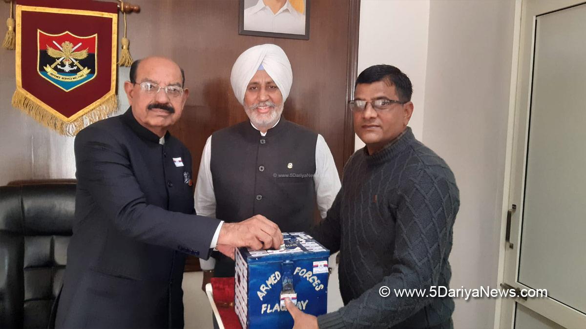 Mohinder Bhagat, AAP, Aam Aadmi Party, Aam Aadmi Party Punjab, AAP Punjab, Government of Punjab, Punjab Government, Jalandhar, Armed Forces Flag Day